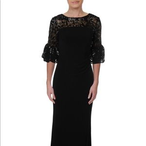 Ralph Lauren Black Long Formal Dress